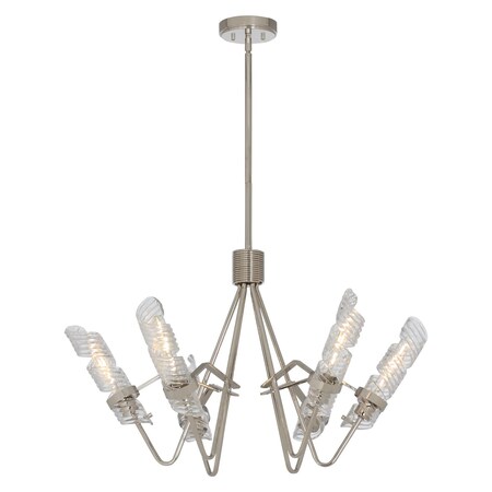 Maxim Milano 6 Light Chandelier 39555CLPN